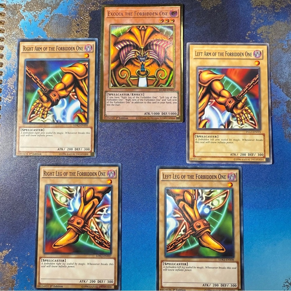 Yu-Gi-Oh! Exodia the Forbidden One Card Set